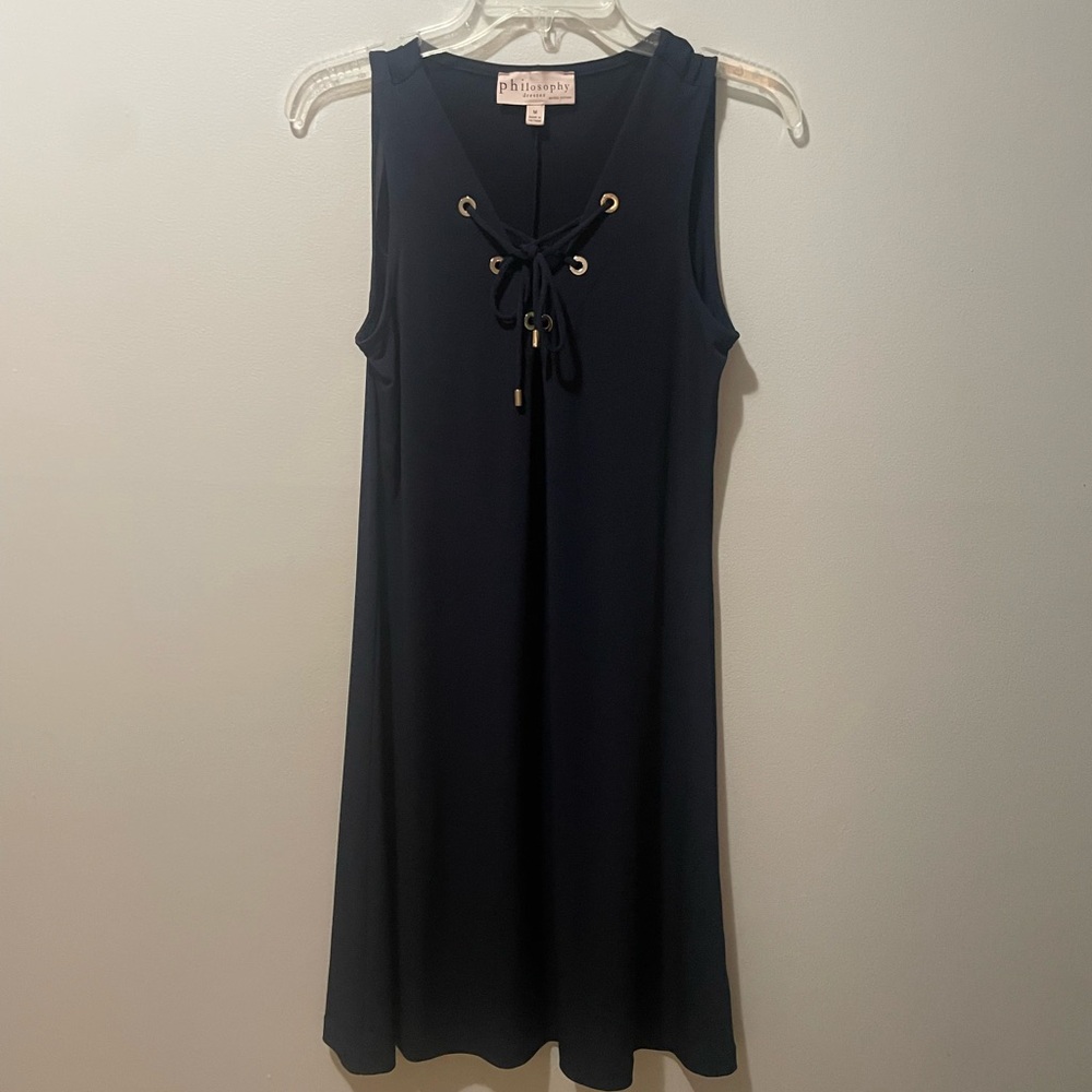 Philosophy navy dress Size M